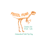 October Home School Field Trip Day: Fossil Fun!