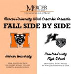 Mercer University Wind Ensemble Presents Fall Side-by-Side